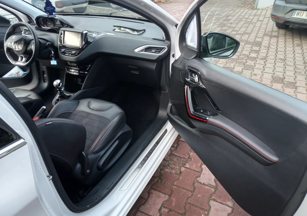 Peugeot 208 cena 22900 przebieg: 129093, rok produkcji 2015 z Krotoszyn małe 56